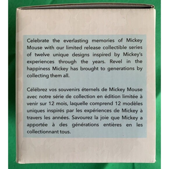 Disney Store Mickey Mouse Memories Limited Stackable Mug December #12 of 12 NIB - Picture 5 of 9